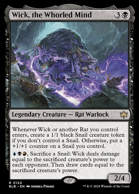 [Foil] BLB 120 Wick, the Whorled Mind R