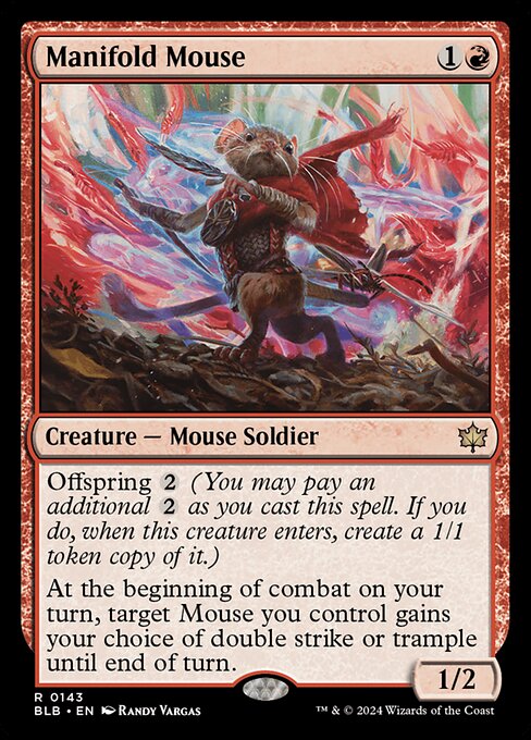 [Foil] BLB 143 Manifold Mouse R