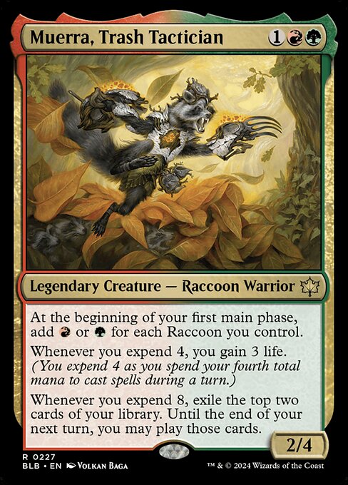 BLB 227 Muerra, Trash Tactician R