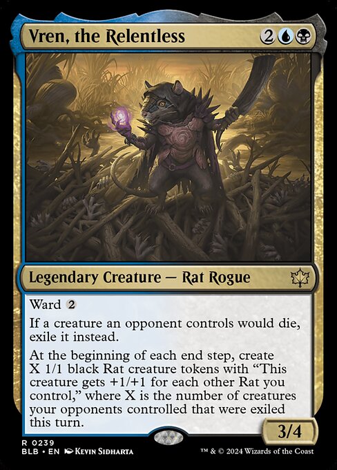 BLB 239 Vren, the Relentless R