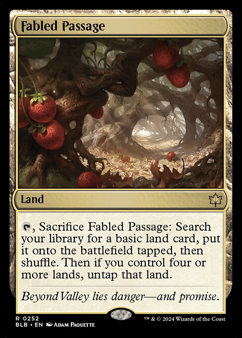 BLB 252 Fabled Passage R