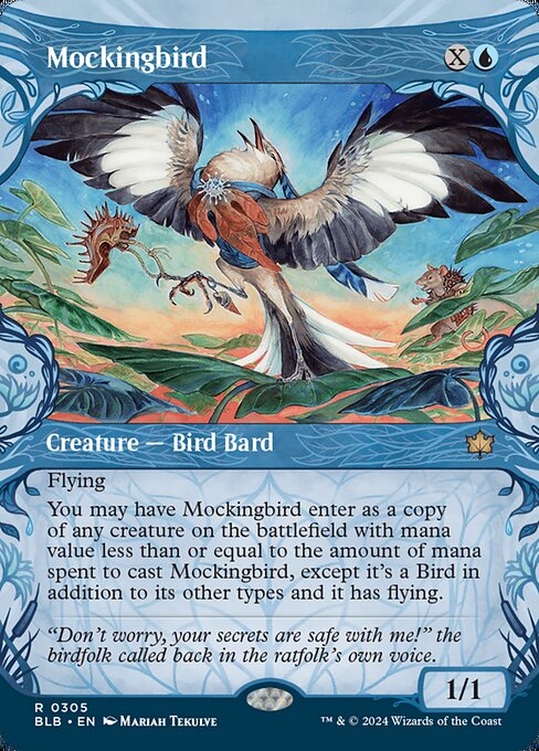 [Foil] BLB 305 Mockingbird (0305 - Showcase) R