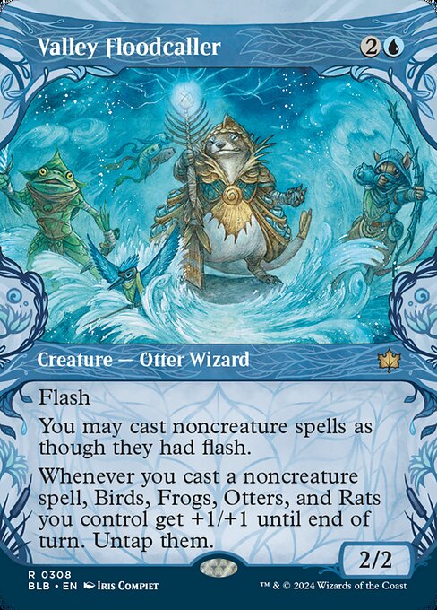 [Foil] BLB 308 Valley Floodcaller (0308 - Showcase) R