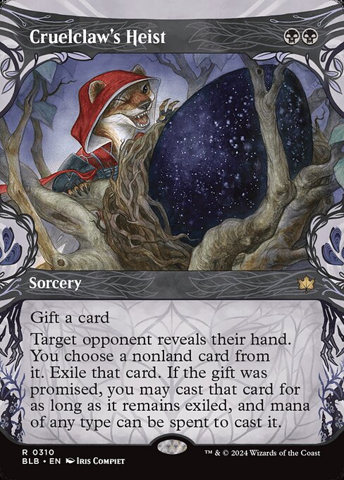 [Foil] BLB 310 Cruelclaw's Heist (0310 - Showcase) R