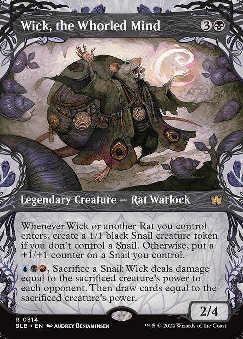 [Foil] BLB 314 Wick, the Whorled Mind (0314 - Showcase) R