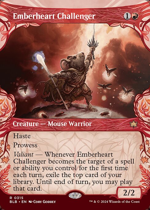 [Foil] BLB 315 Emberheart Challenger (0315 - Showcase) R