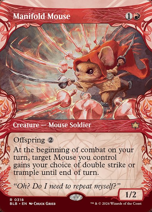 [Foil] BLB 318 Manifold Mouse (0318 - Showcase) R