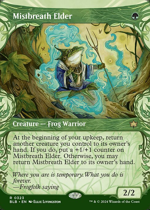 BLB 323 Mistbreath Elder (0323 - Showcase) R