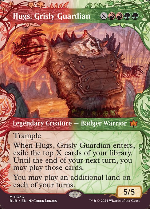 BLB 333 Hugs, Grisly Guardian (0333 - Showcase) M