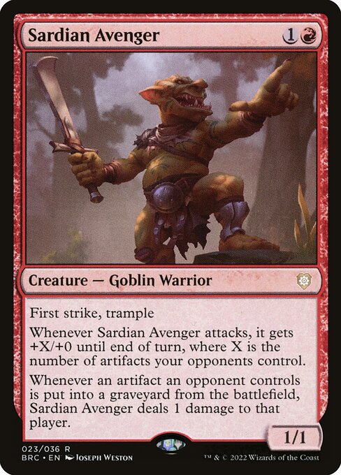 BRC 023 Sardian Avenger R