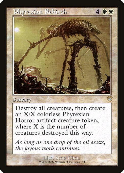 BRC 074 Phyrexian Rebirth R