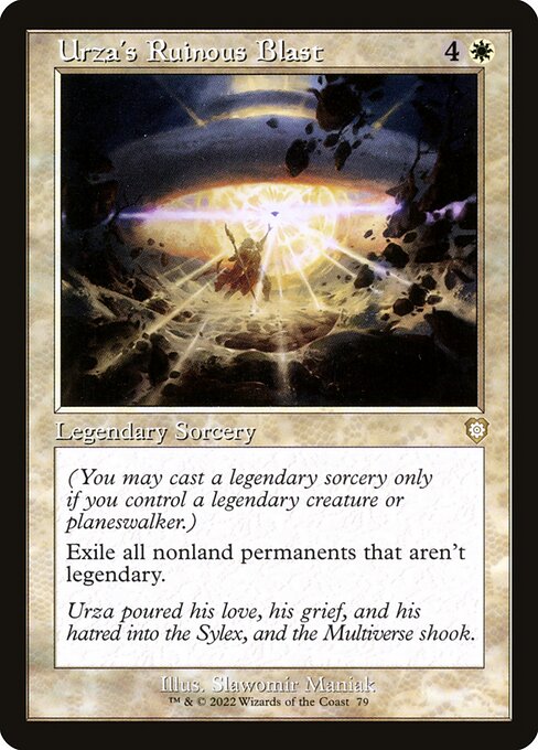 BRC 079 Urza's Ruinous Blast R