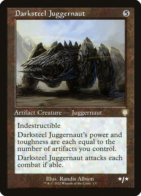 BRC 137 Darksteel Juggernaut R