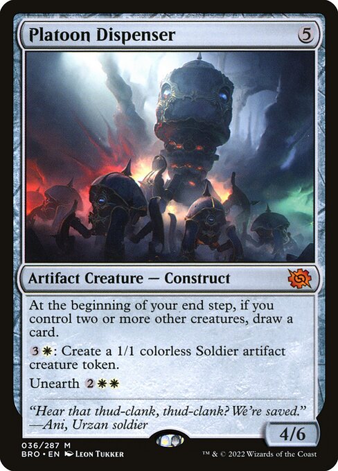 [Foil] BRO 036 Platoon Dispenser M