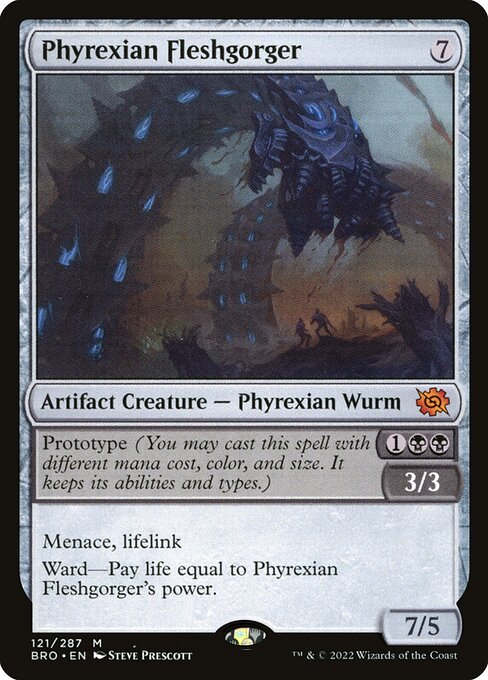 BRO 121 Phyrexian Fleshgorger M