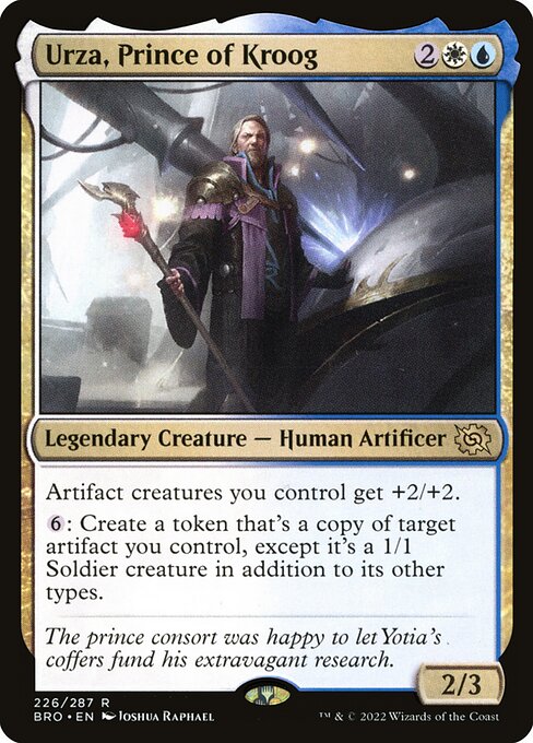 BRO 226 Urza, Prince of Kroog R