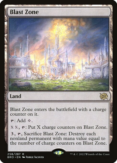 [Foil] BRO 258 Blast Zone R