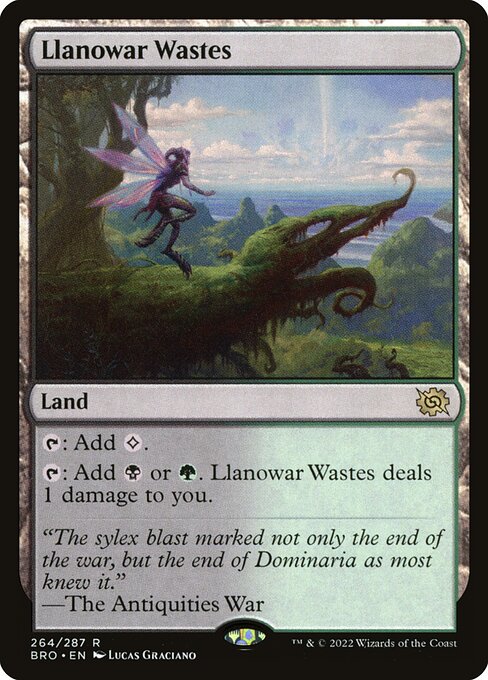 BRO 264 Llanowar Wastes R