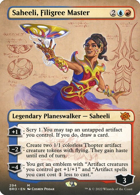 BRO 294 Saheeli, Filigree Master (Borderless) M