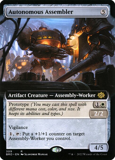 [Foil] BRO 309 Autonomous Assembler (Extended Art) R