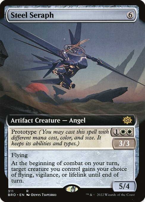 BRO 311 Steel Seraph (Extended Art) R