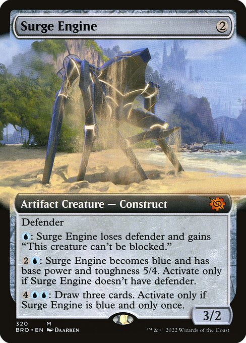 [Foil] BRO 320 Surge Engine (Extended Art) M
