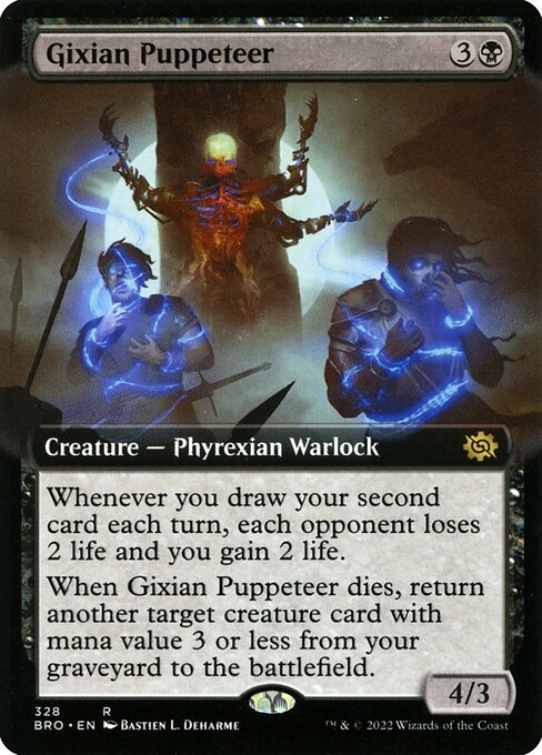 [Foil] BRO 328 Gixian Puppeteer (Extended Art) R
