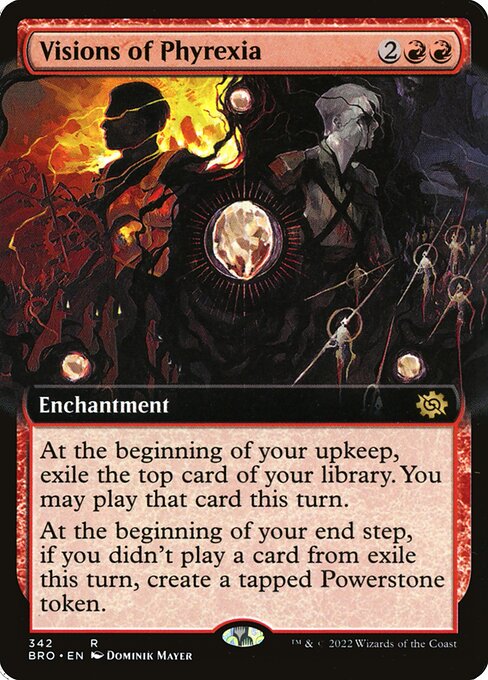 BRO 342 Visions of Phyrexia (Extended Art) R
