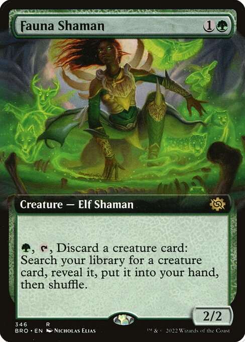 BRO 346 Fauna Shaman (Extended Art) R