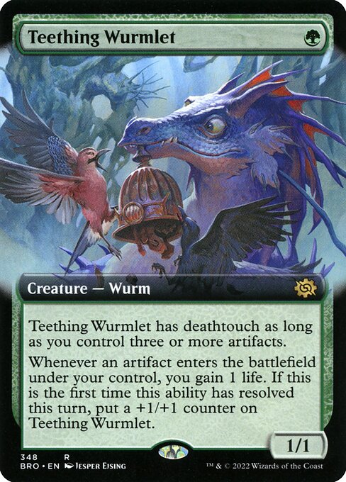 BRO 348 Teething Wurmlet (Extended Art) R