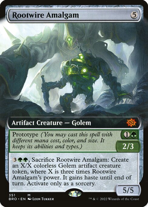 BRO 351 Rootwire Amalgam (Extended Art) M
