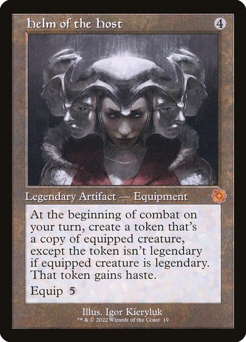 [Foil] BRR 019 Helm of the Host M