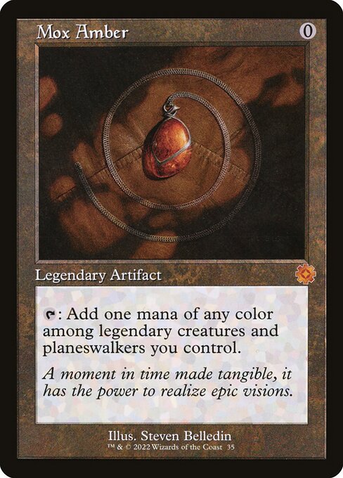 [Foil] BRR 035 Mox Amber M