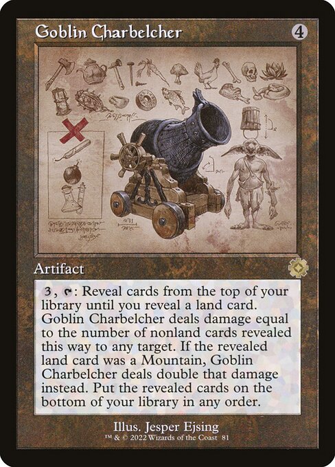 BRR 081 Goblin Charbelcher (Schematic Art) R