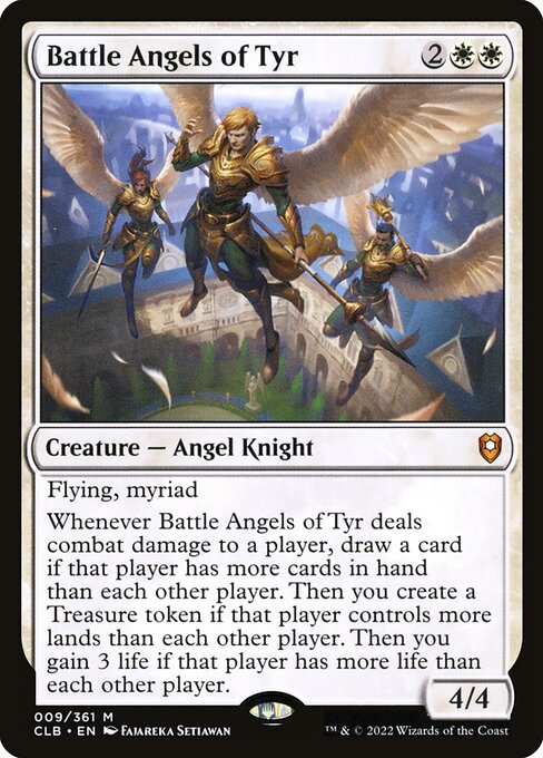 [Foil] CLB 009 Battle Angels of Tyr M