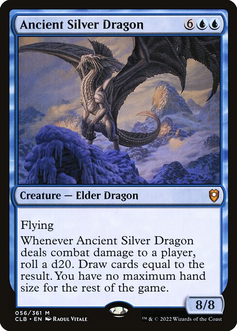 [Foil] CLB 056 Ancient Silver Dragon M