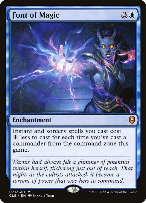 [Foil] CLB 071 Font of Magic M