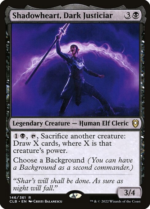 CLB 146 Shadowheart, Dark Justiciar R