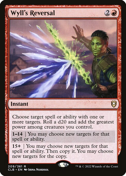 [Foil] CLB 209 Wyll's Reversal R