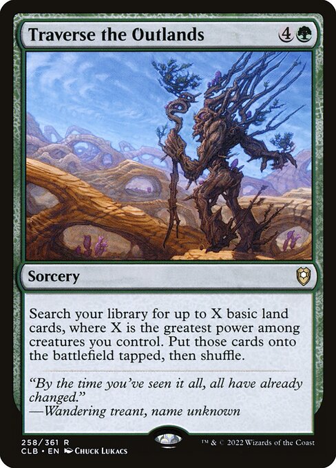 CLB 258 Traverse the Outlands R