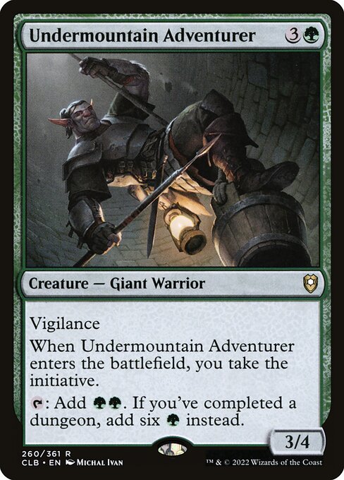 [Foil] CLB 260 Undermountain Adventurer R