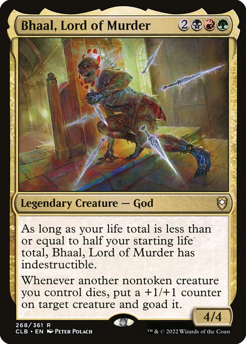 [Foil] CLB 268 Bhaal, Lord of Murder R