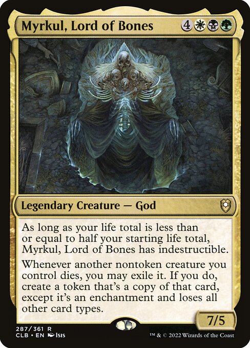 CLB 287 Myrkul, Lord of Bones R