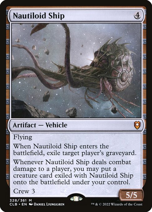 [Foil] CLB 328 Nautiloid Ship M