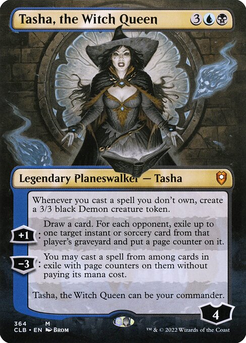 [Foil] CLB 364 Tasha, the Witch Queen (Borderless) M
