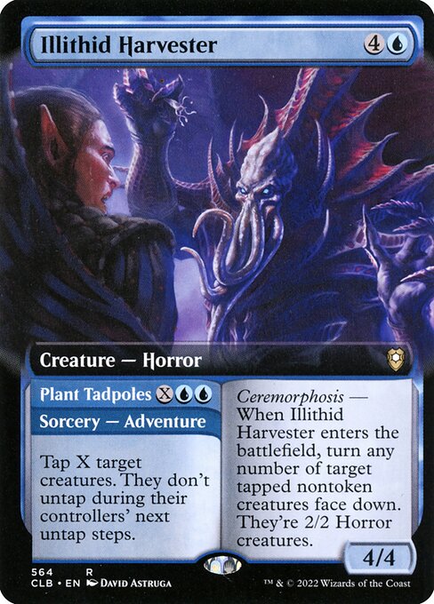 [Foil] CLB 564 Illithid Harvester (Extended Art) R