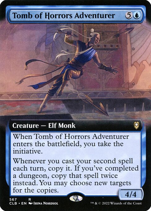 [Foil] CLB 567 Tomb of Horrors Adventurer (Extended Art) R