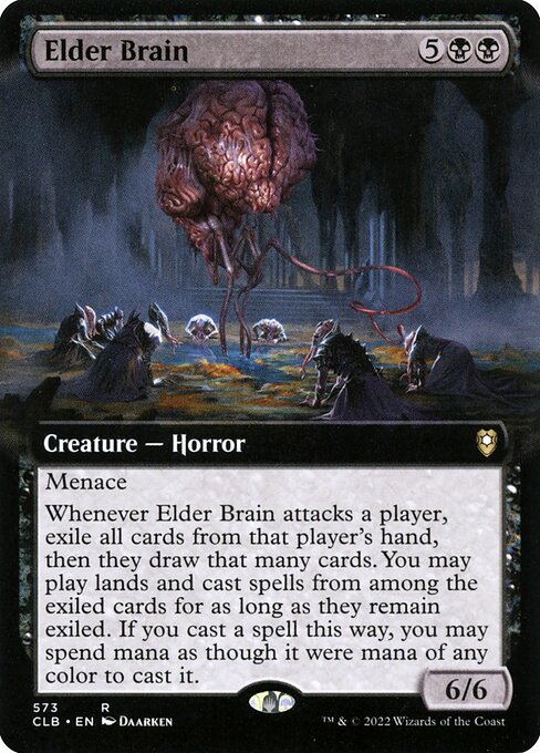 CLB 573 Elder Brain (Extended Art) R