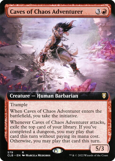 CLB 579 Caves of Chaos Adventurer (Extended Art) R