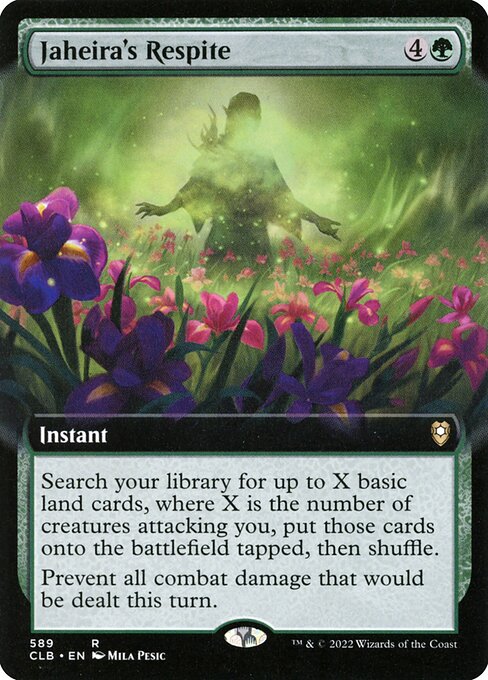 [Foil] CLB 589 Jaheira's Respite (Extended Art) R